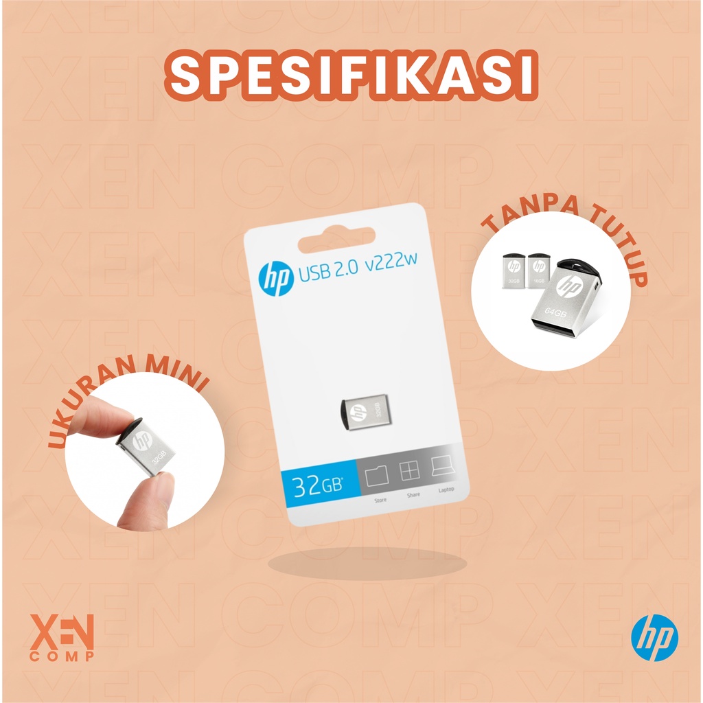 Flashdisk HP V222 32GB USB 2.0