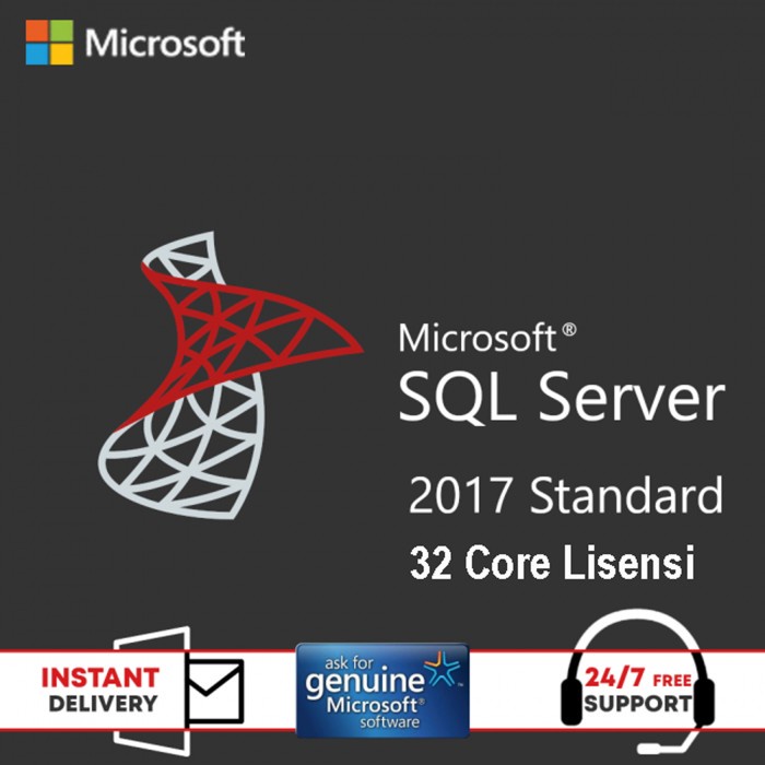 Jual Lisensi Sql Server 2017 Standard 32 Core Lisensi Original Shopee Indonesia 2615