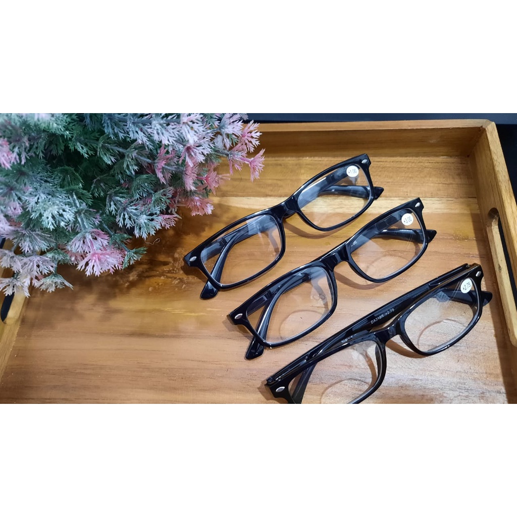 KACAMATA BACA PLUS(+) AUTOFOCUS(DOUBLE LENSA) TYPE DA318R.IL UKURAN +1,00 - +3,00 /KACAMATA BACA PLUS AUTOFOCUS/