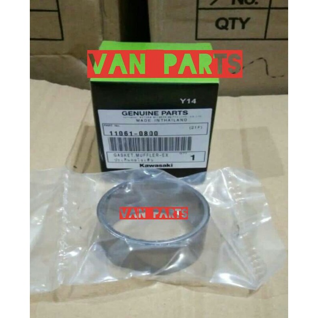 Paking sambungan kenalpot Kawasaki Z800 original kawasaki