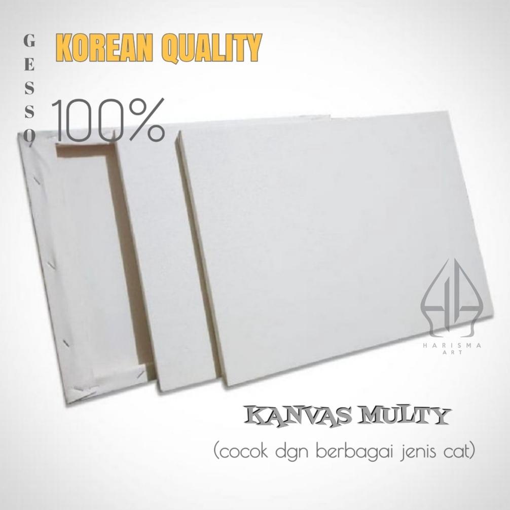 

((BISA COD)) KANVAS LUKIS 30x40 cm / Korean Quality / GRADE A+ / BERKUALITAS 100%