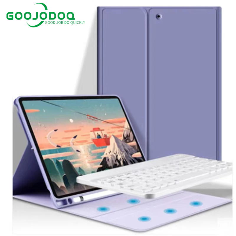 【Beli dua diskon 20%】 Goojodoq Casing Smart Keyboard Bluetooth Untuk For Ipad 10.2 2019 For Smart Phone