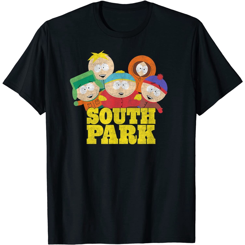 Kaos Anak Vintage South Park Gang T-Shirt Fashion Baju Atasan Anak Laki Laki Perempuan Distro Umur 1