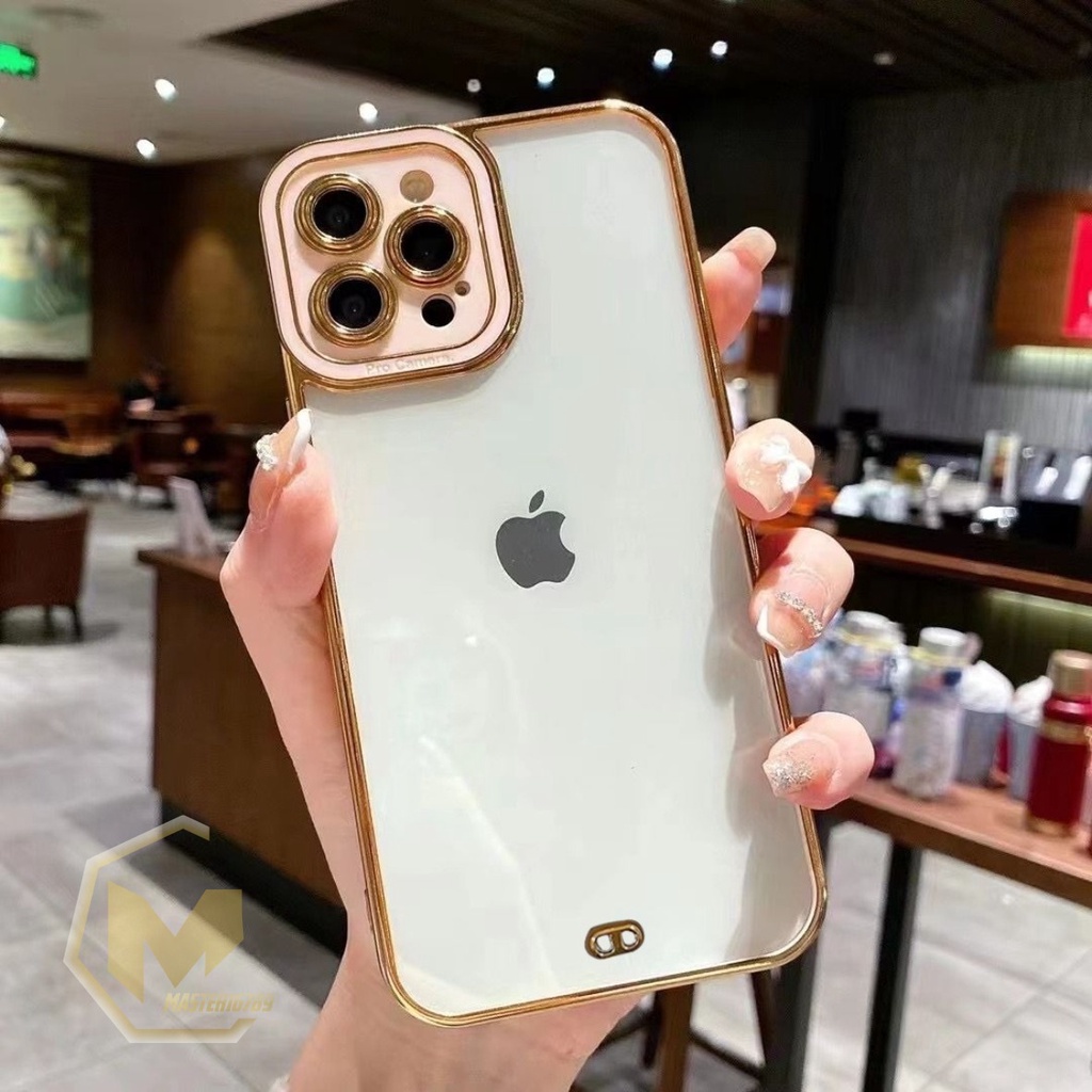 softcase plating transparan 1phone  6 6G+ x xr xs max MA2957