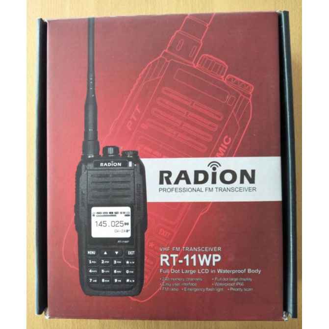 HT VHF RADION RT 11WP RT11WP RT 11 WP RT-11WP ORI