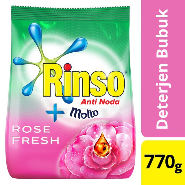 

RINSO MOLTO ROSE FRESH POWDER 770 KG