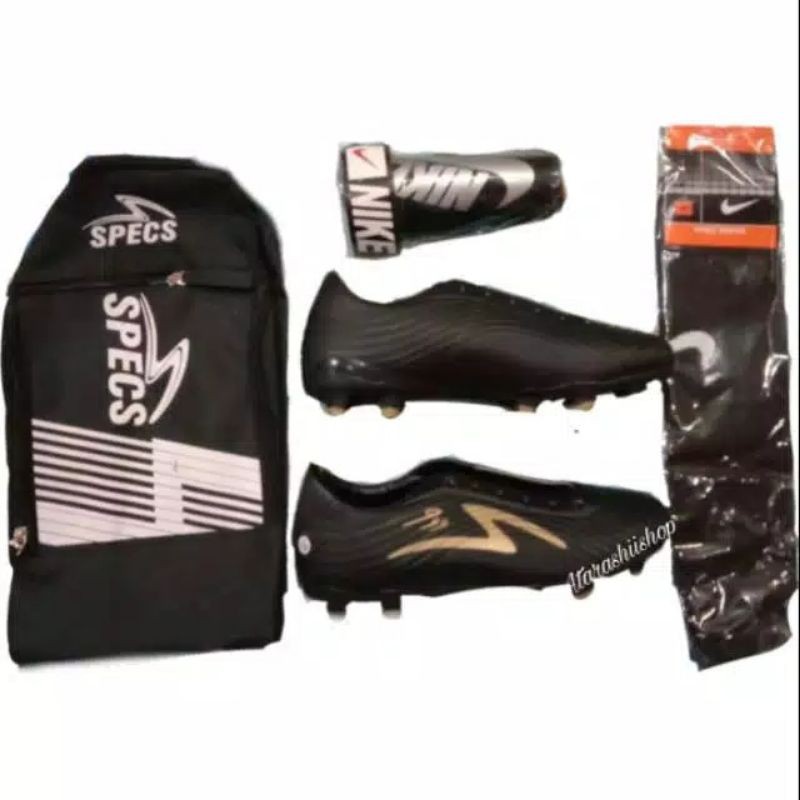 promo paket komplit sepatu bola speck light speed,iluzion,spyder terbaru banyak bonus-6