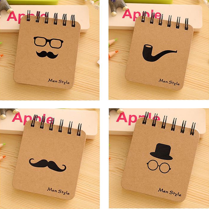 ⚡Flash Sale - Kaos Distro Pria Wanita Lengan Pendek - Kaos Pria Wanita Lengan Pendek⚡ Mini Coil Notebook Portable Notepad Kartun Buku Kata Portabel Graffiti Draft