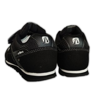  Sepatu  Sekolah  ARDILES  Anak A1 Hitam  Putih  Kretek Sepatu  