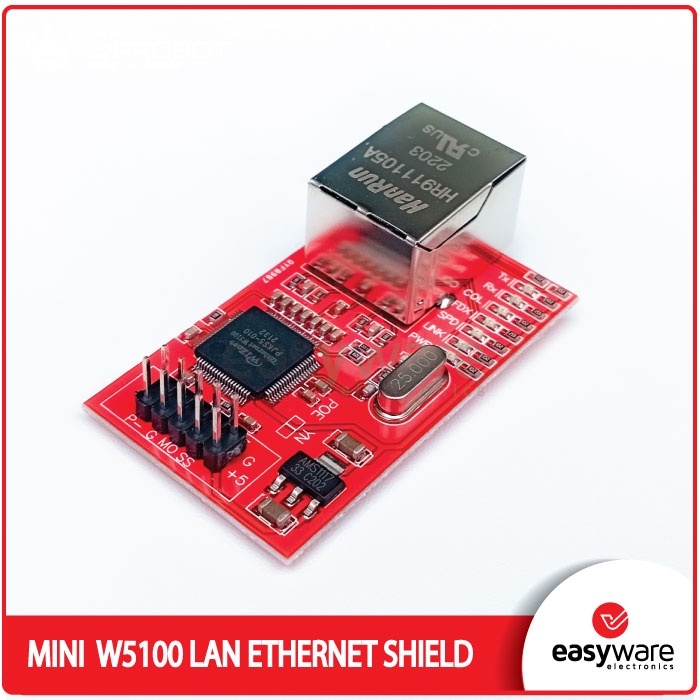 Mini W5100 LAN Ethernet Shield Network Board Module For Arduino