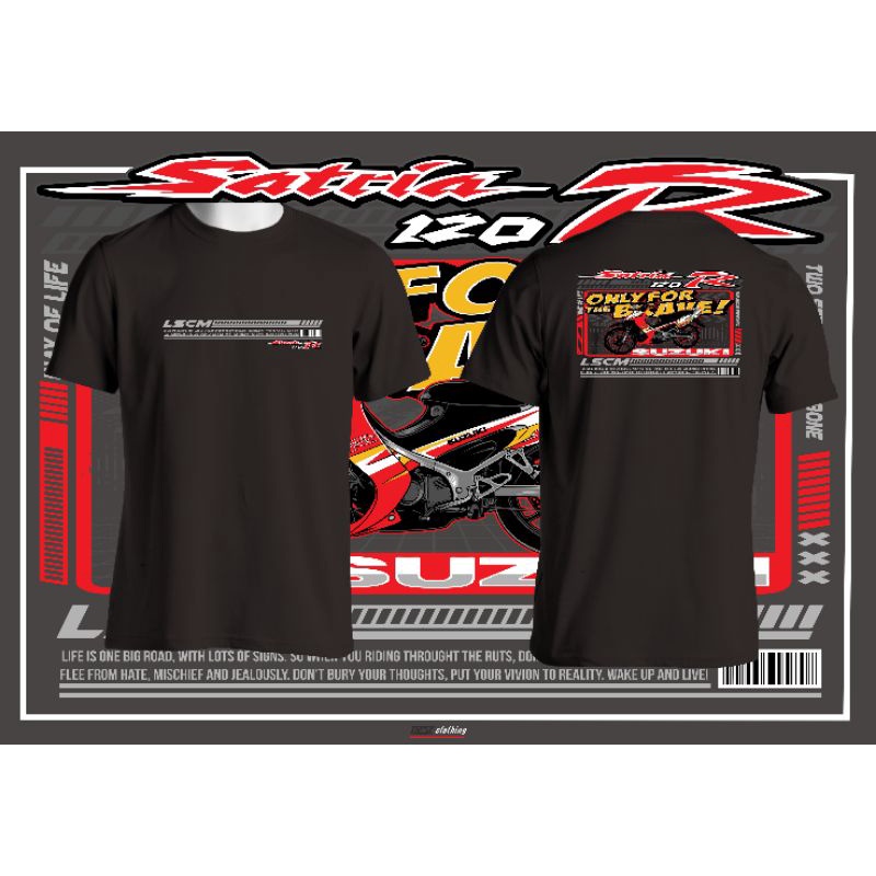 Kaos Satria 120R 2Tak Lscm Hiu