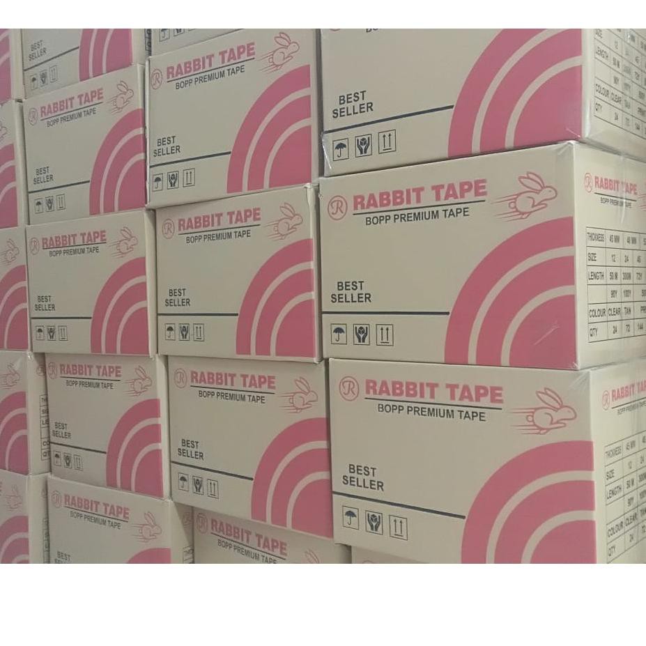 RAH Lakban 2 inch x 500 Yard / Lakban 45mm 500Yard 300m / Kualitas Lakban Daimaru MK W T0D