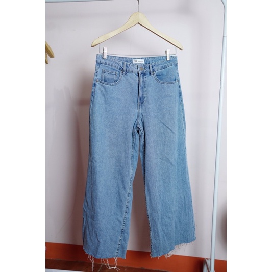 zara jeans cullote
