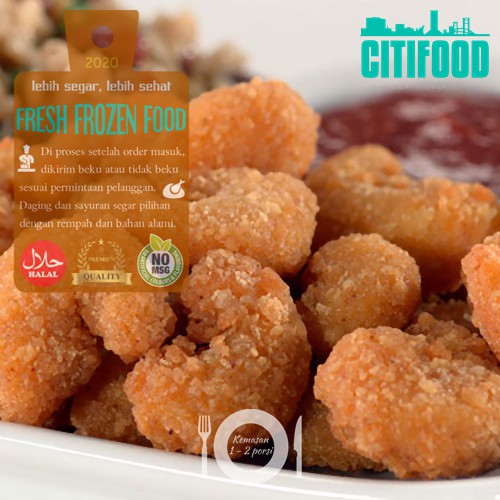 

Panko Broken Shrimp | Udang Kupas Tepung Roti | Frozen
