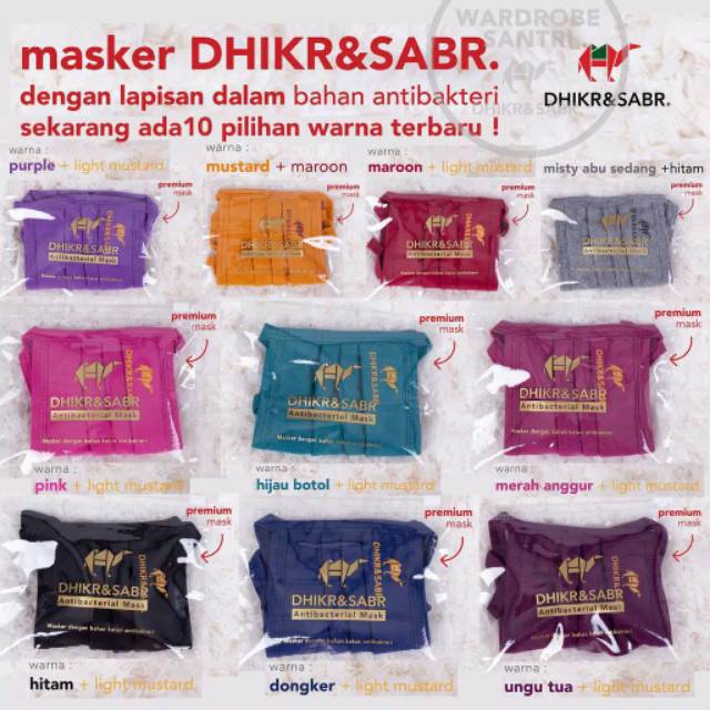 MASKER PREMIUM DHIKR
