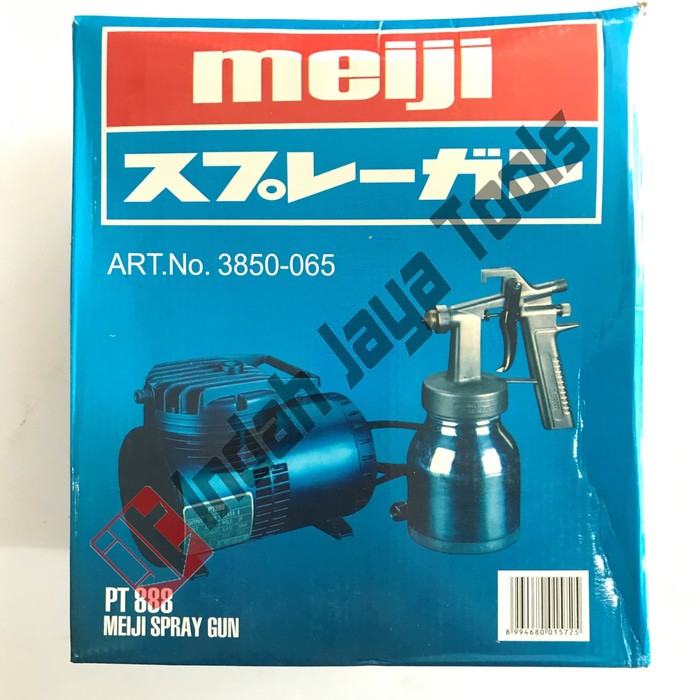 Mini Compressor Set Meiji PT-888 + Spray Gun Kompresor Portable
