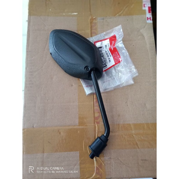 88110-KWW-A40 KACA SPION MIRROR KANAN SUPRA X125 FI 2014 REVO ABSOLUTE  ORI ASLI AHM