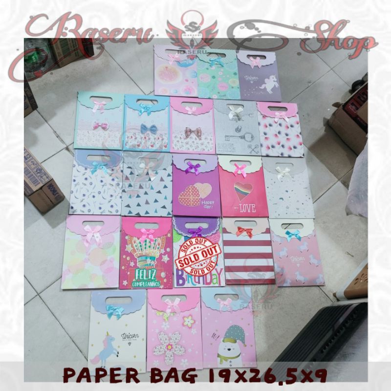 

PAPER BAG 19x26.5x9cm