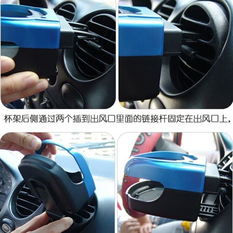 Car Air Vent Drink cup Holder Tempat Botol Clip di AC Mobil