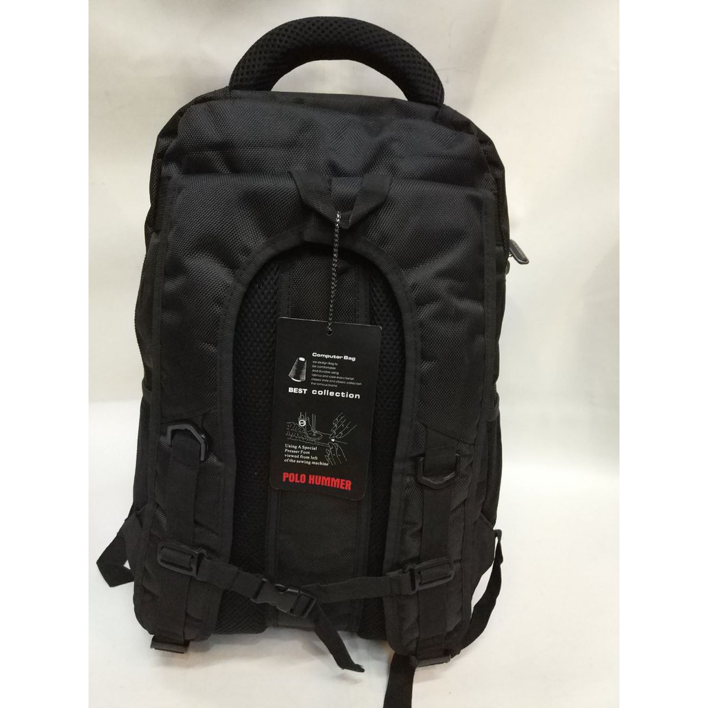 Tas Ransel Backpack Polo Hummer 7011 Import. Kuliah kerja. Darena Bags Bandung