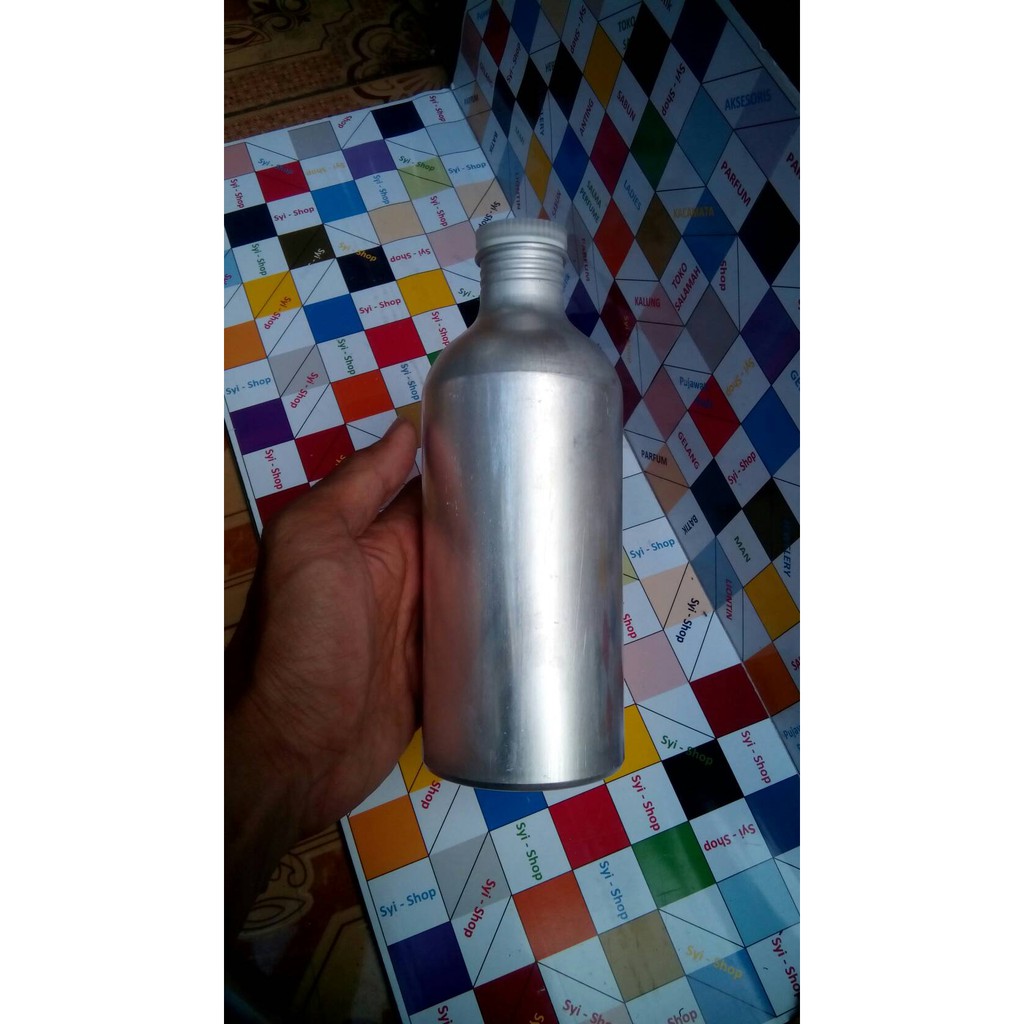 Botol Parfum Aluminium Doff 500ml BARU