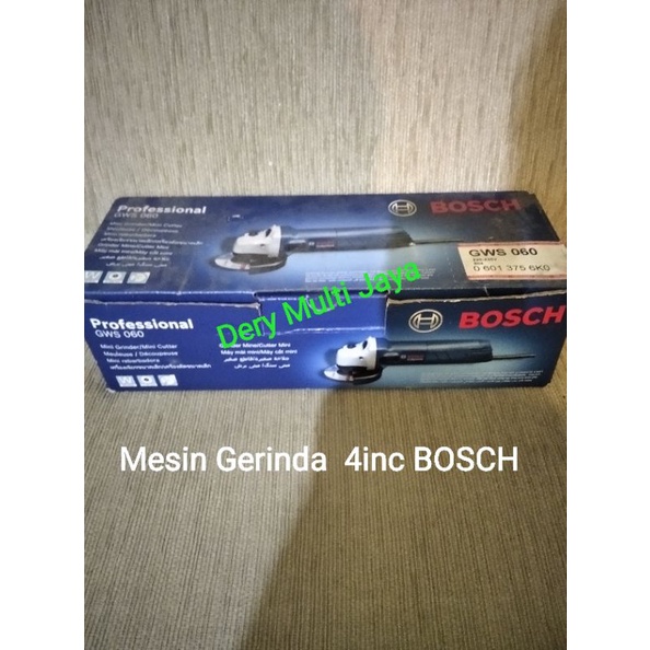 Gerinda 4inc BOSCH GWS060