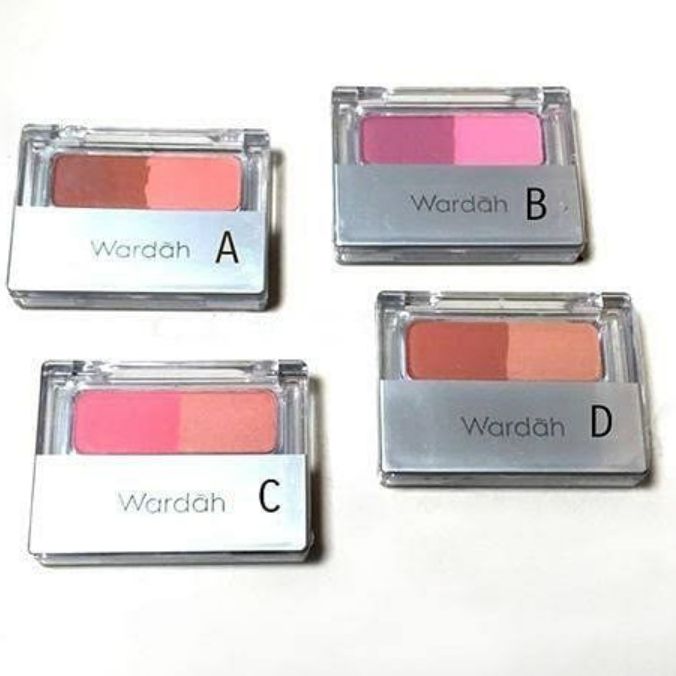 wardah blush on seri