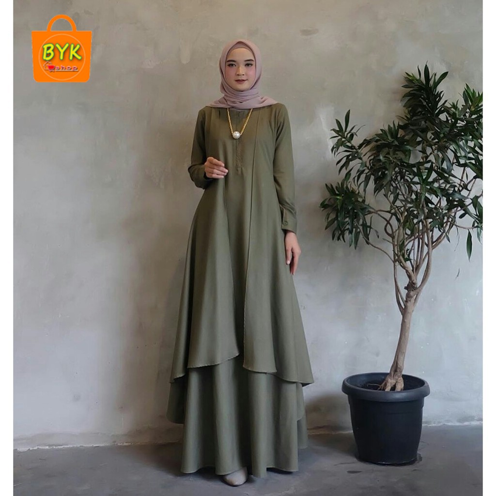 Gamis Alena Maxy Dress Byk