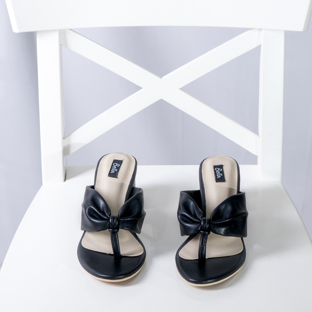 Bellashoesjkt Zerra Heels Wanita-Hitam