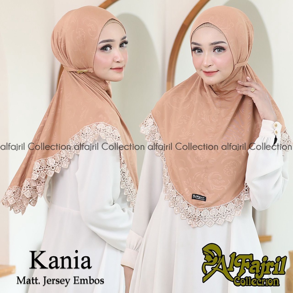 Jilbab instan Bergo Kania ori al fajril collection
