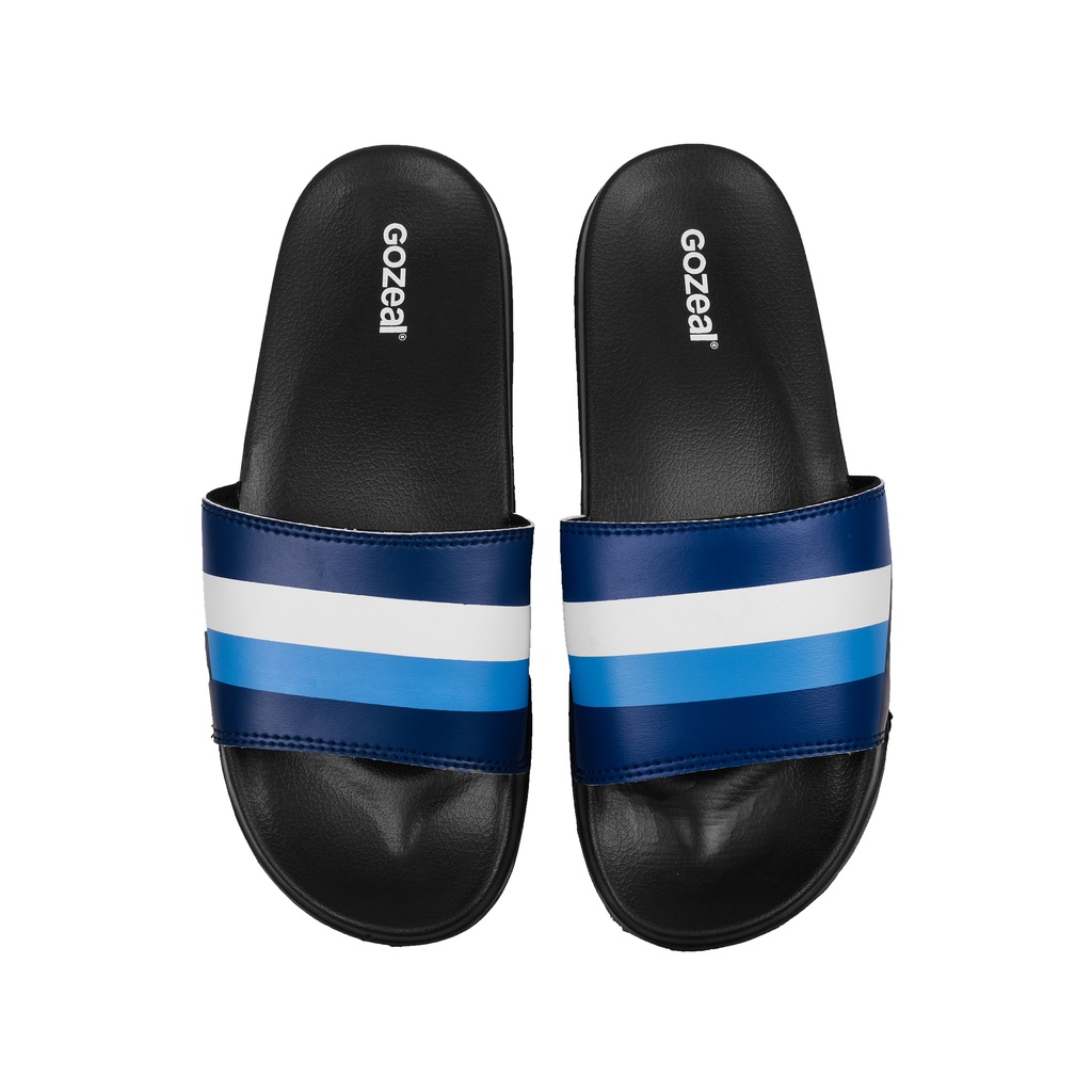 Gozeal | Slide Sandals | Mono Blue