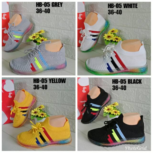 SEPATU RAJUT TALI CITY SHOES IMPORT #HB-05