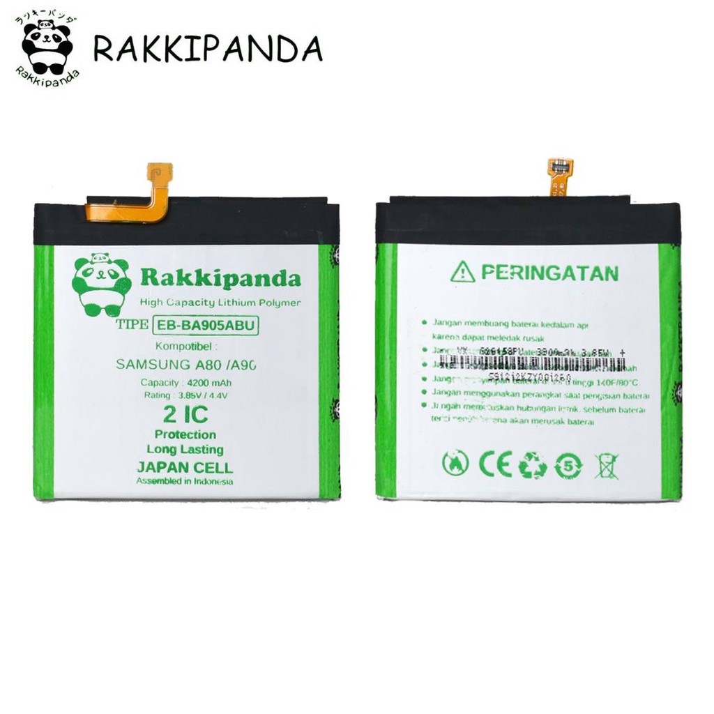 (R/K)- RakkiPanda - EB-BA905ABU Samsung A80 / A90 Batre Batrai Baterai