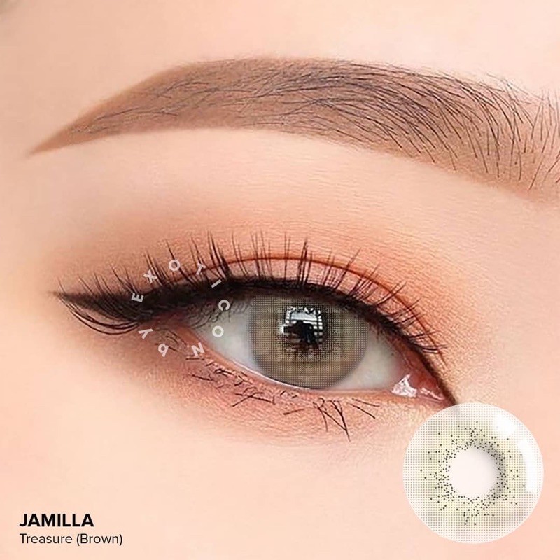 Softlens Jamila by exoticon free lencase