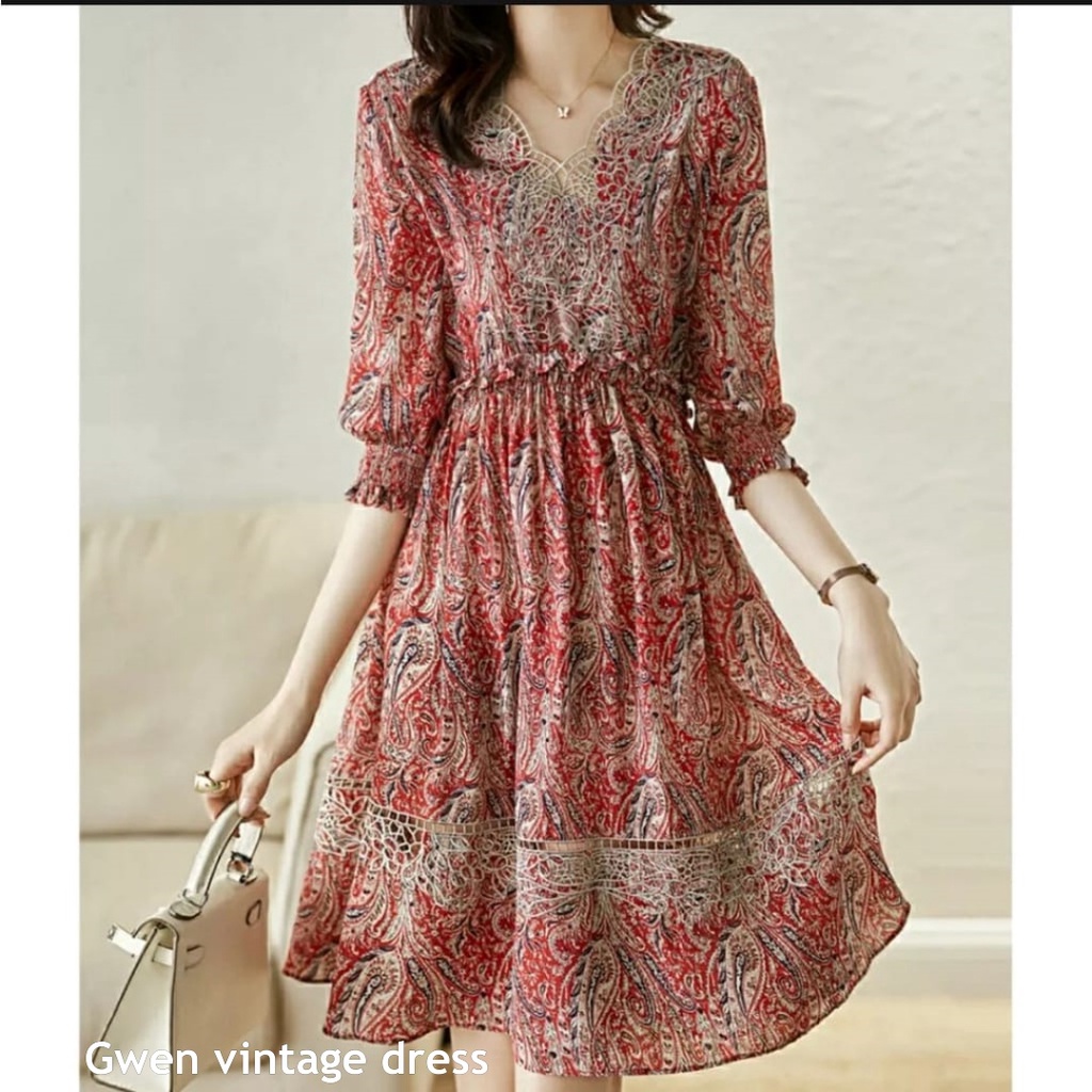 Gwen vintage dress - Thejanclothes