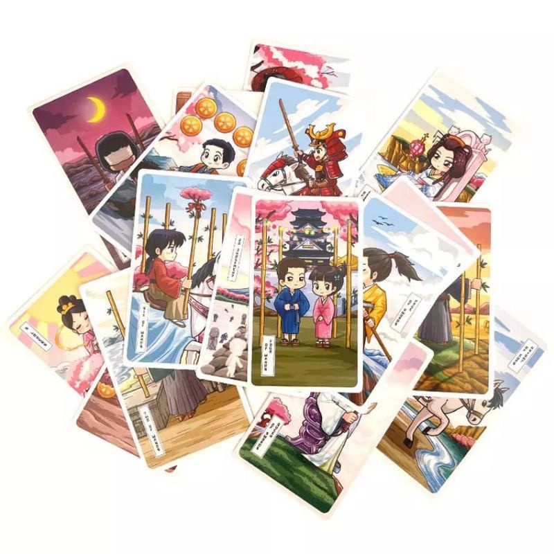 Sakura Spring Tarot 12x7cm include guide paper