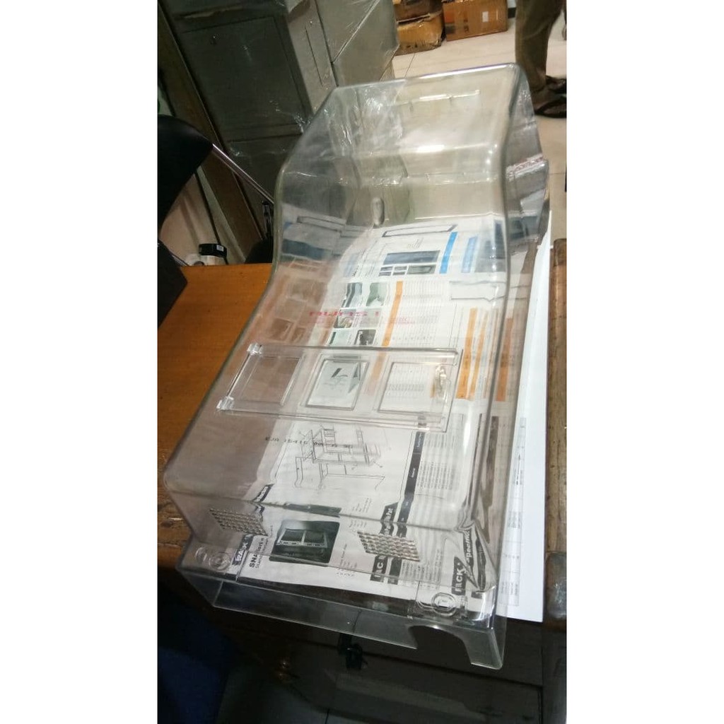 Box KWH Meter / Box KWH Listrik / Tutup KWH Meter 3 Phase PVC Bening