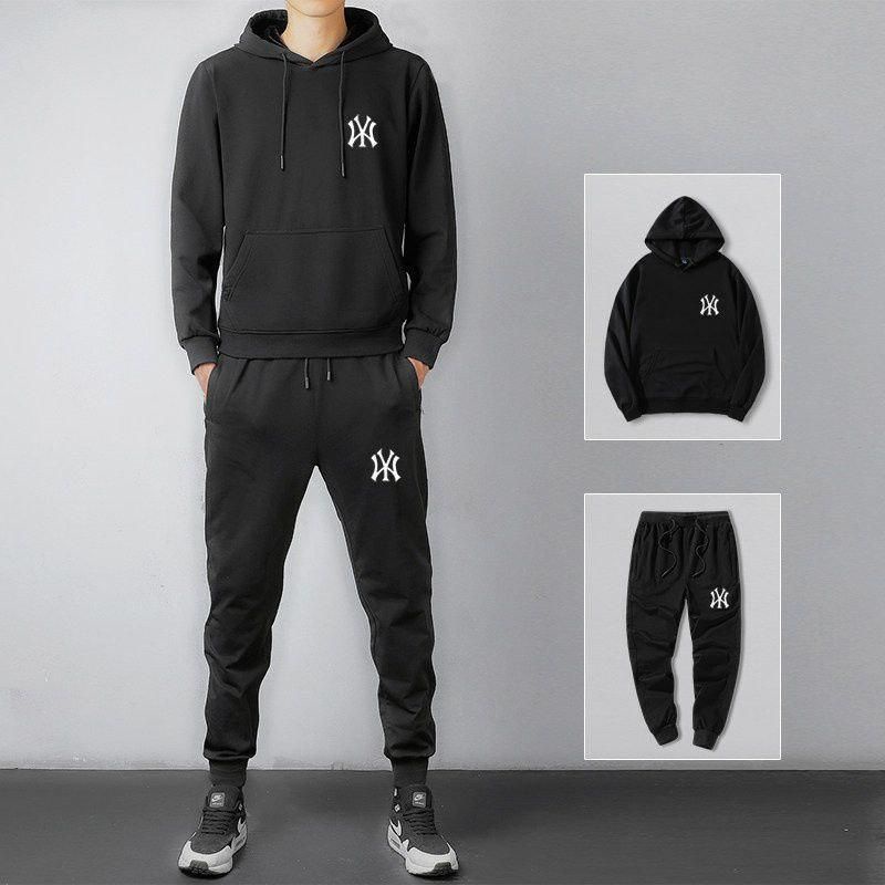 Setelan Sweater Hoddie NY pria // Setelan Jogger NY // Setelan Terbaru