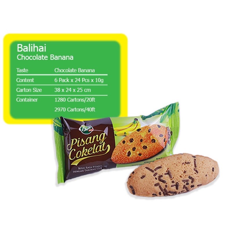 

bolu pisang pisang cokelat chocolate banana cake 24pcs