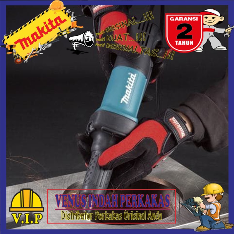 GERINDA TANGAN LISTRIK DIE GRINDER TUNER LURUS MAKITA GD0601 ORIGINAL GARANSI 2 TAHUN