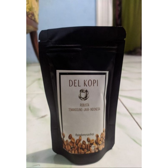 

Kopi Robusta Temanggung Del Kopi 100gram