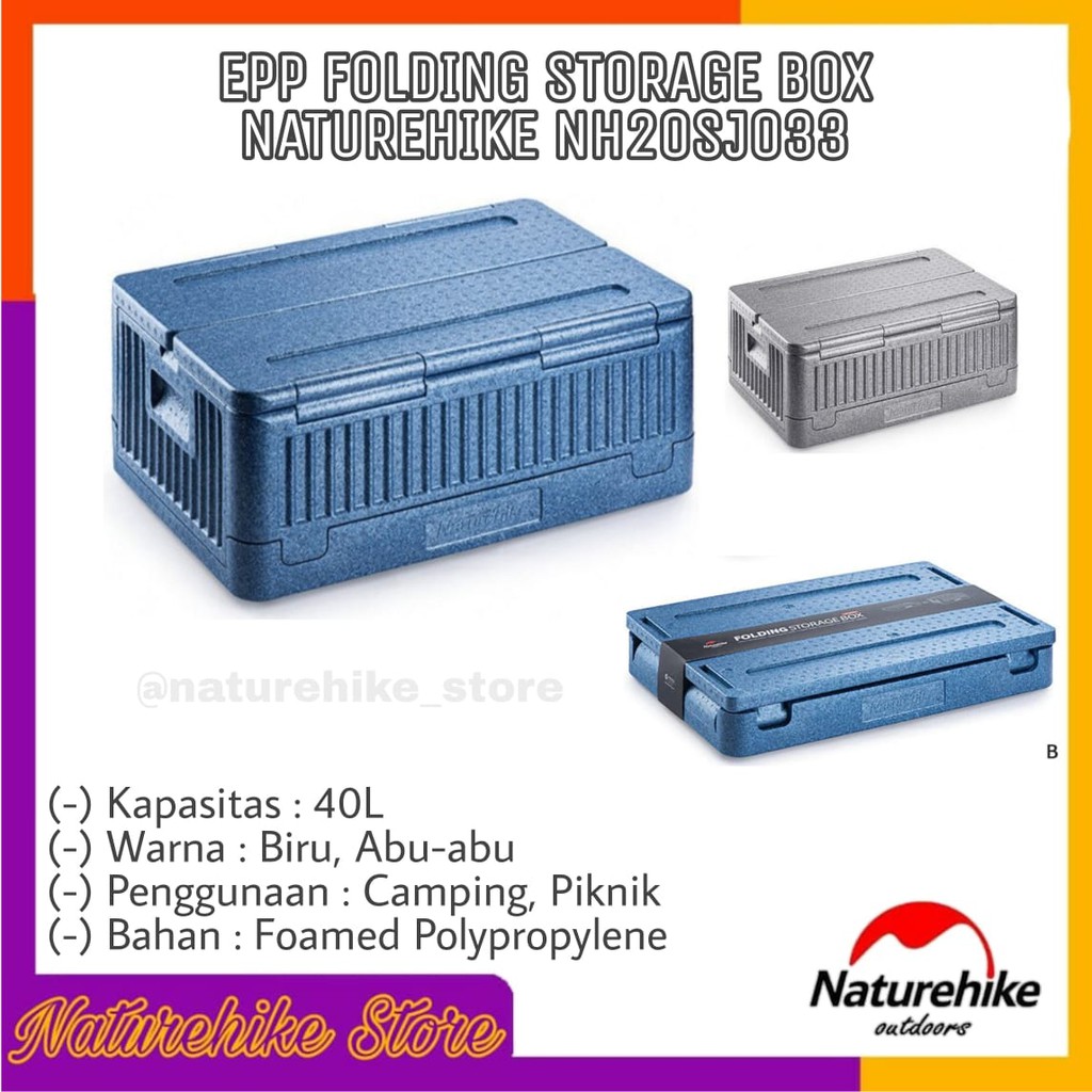 Epp Folding Storage Box Naturehike NH20SJ033