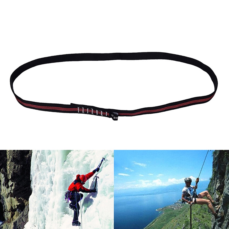 {LUCKID}25KN 60cm Climbing Sling Bearing Strap Reinforce Rope belt Load-bearing Bandlet