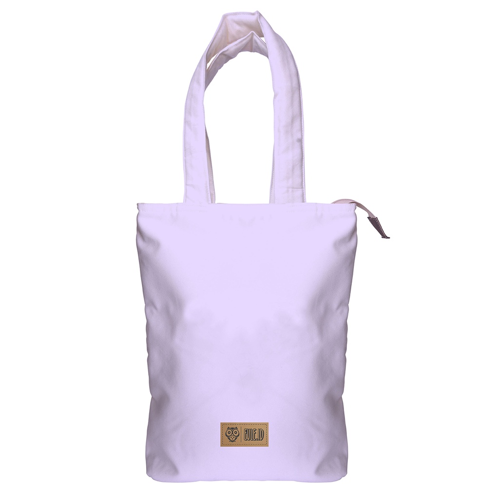 Tote Bag Polyester Water Resistant Lilac