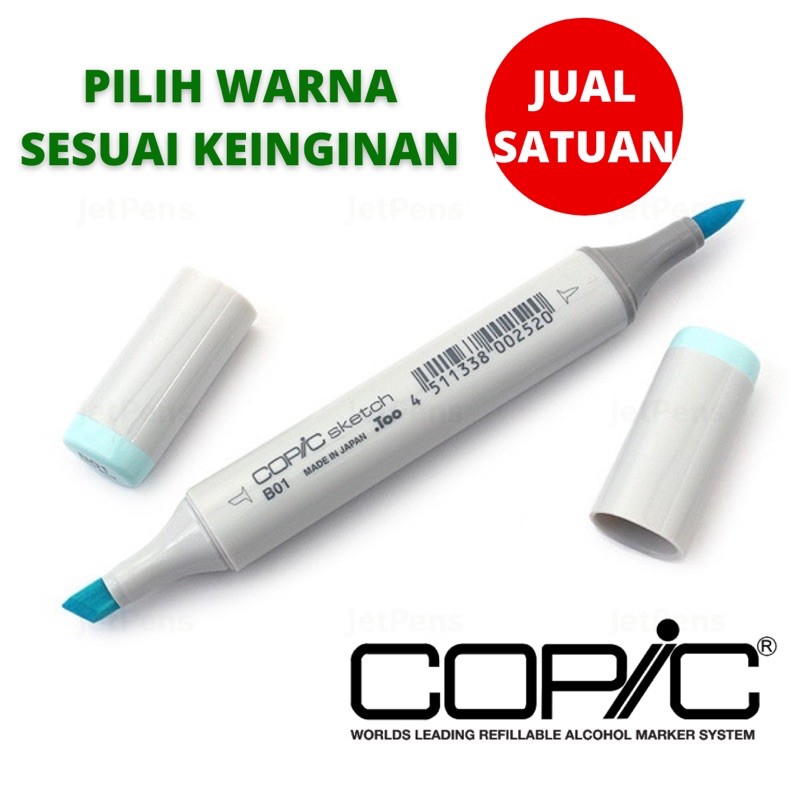 

COPIC SKETCH MURAH BRUSH PEN STATIONERY ALAT GAMBAR CLEARANCE SALE