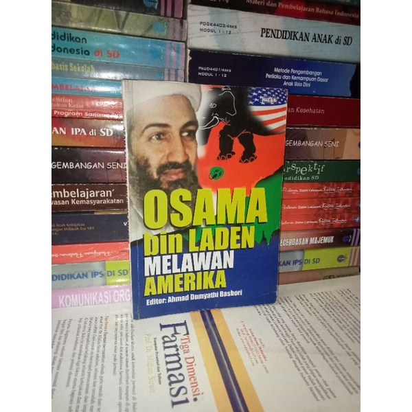 ORIGINAL BUKU OSAMA BIN LADEN MELAWAN AMERIKA