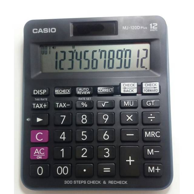 

KALKULATOR CASIO MJ-120D PLUS / CASIO ORIGINAL / 12 DIGIT