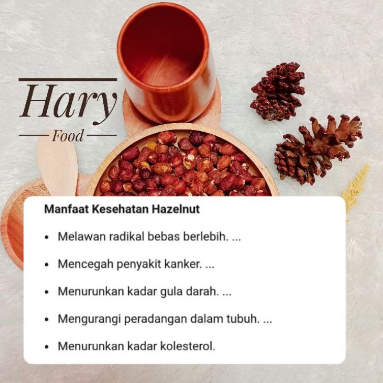 

R-AZY> ♥> 1kg Kacang Hazelnut (Mentah) ✮✮✮✮✮>