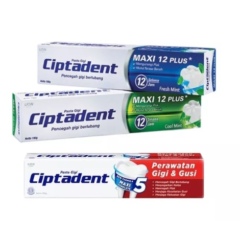 Maxi Complete190GR - CIPTADENT Toothpaste Pasta Gigi Ciptadent BY AILIN