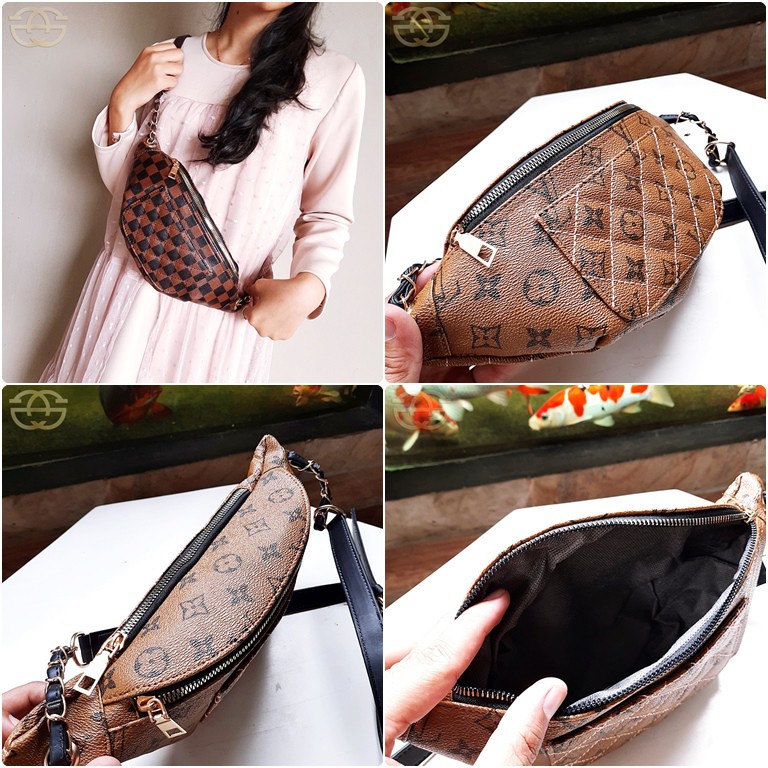 Fashion x6545 Tas Wanita Waistbag bisa Selempang Grosir Murah THR